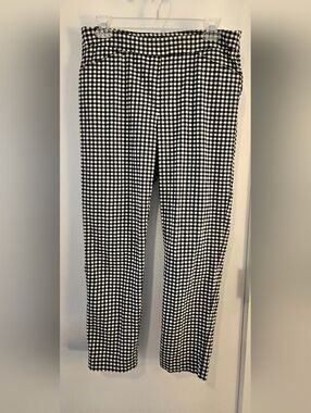 Zac & Rachel Black and White Gingham Pants